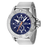 Invicta Men's 49mm Vintage Quartz Day & Date Silvertone Mesh Bracelet Watch