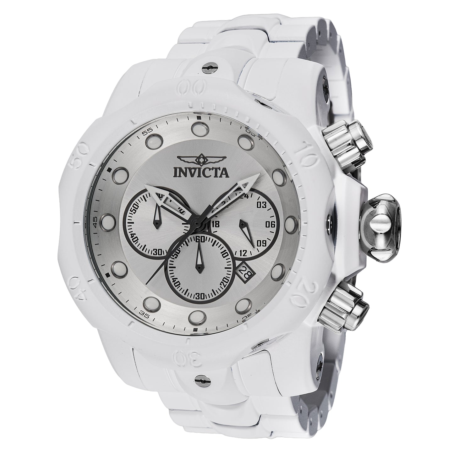 Invicta Men's 53mm Venom Phantom Quartz Chronograph Bracelet Watch