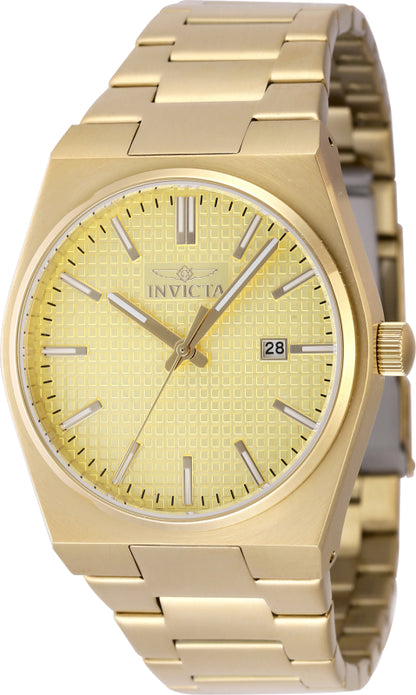 Invicta Men's 40mm Speedway Quartz Goldtone Bracelet Watch