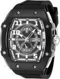 Invicta Men's 48mm Invicta Racing Quartz Multifunction Silicone Strap Watch