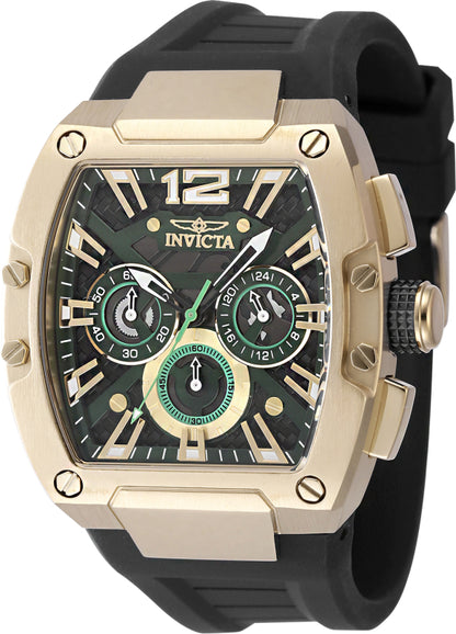 Invicta Men's 48mm Invicta Racing Quartz Multifunction Silicone Strap Watch