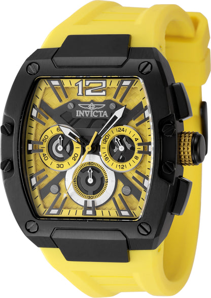 Invicta Men's 43mm Invicta Racing Quartz Chronograph Silicone Strap Watch