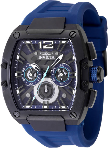Invicta Men's 43mm Invicta Racing Quartz Chronograph Silicone Strap Watch