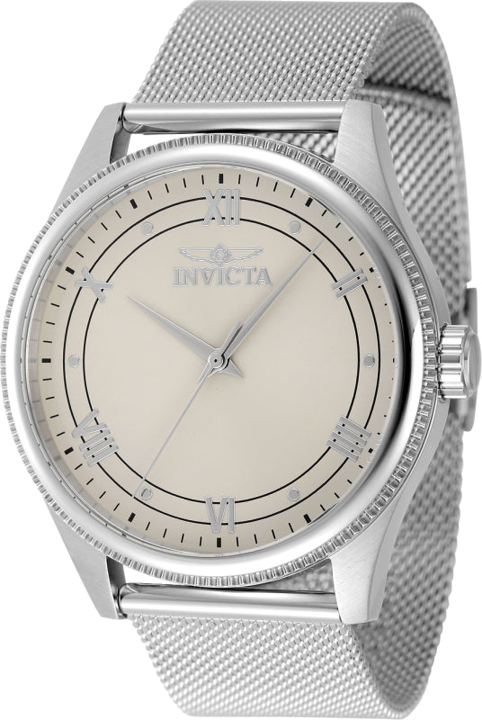 Invicta Men's 43mm Celestial Quartz Mesh Bracelet Watch
