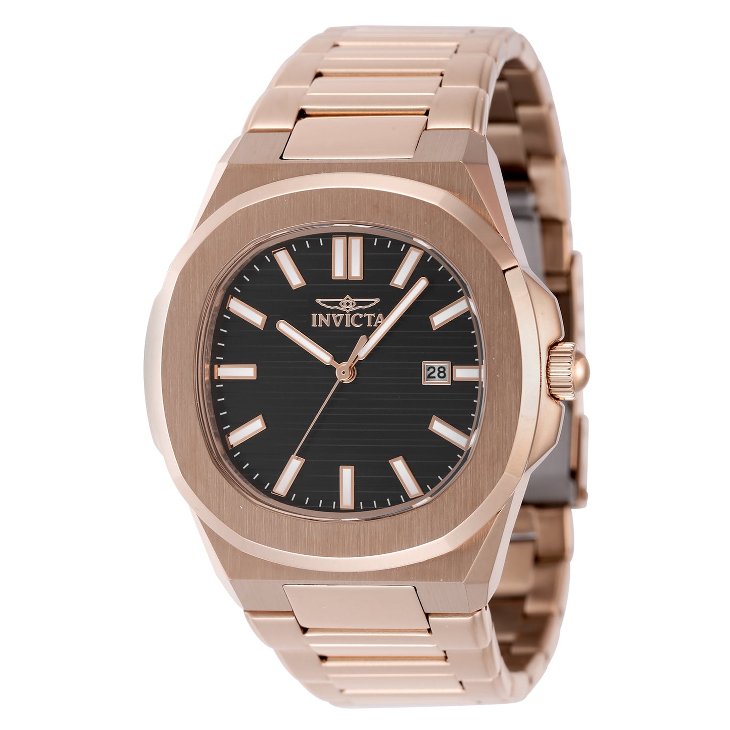 Invicta Men's 41mm Speedway Quartz Textured Dial Bracelet Watch