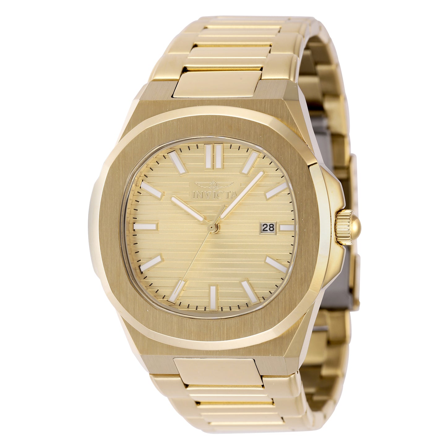 Invicta Men's 41mm Speedway Quartz Textured Dial Bracelet Watch