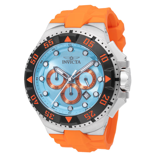 Invicta Men's 50mm Excursion Quartz Chronograph Silicone Strap Watch