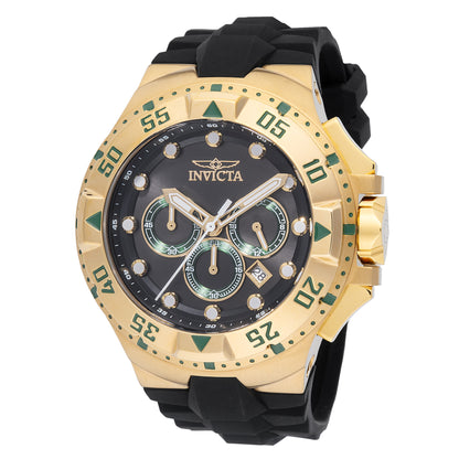 Invicta Men's 50mm Excursion Quartz Chronograph Silicone Strap Watch
