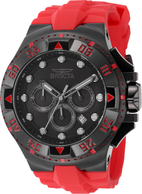 Invicta Men's 50mm Excursion Quartz Silicone Strap Watch