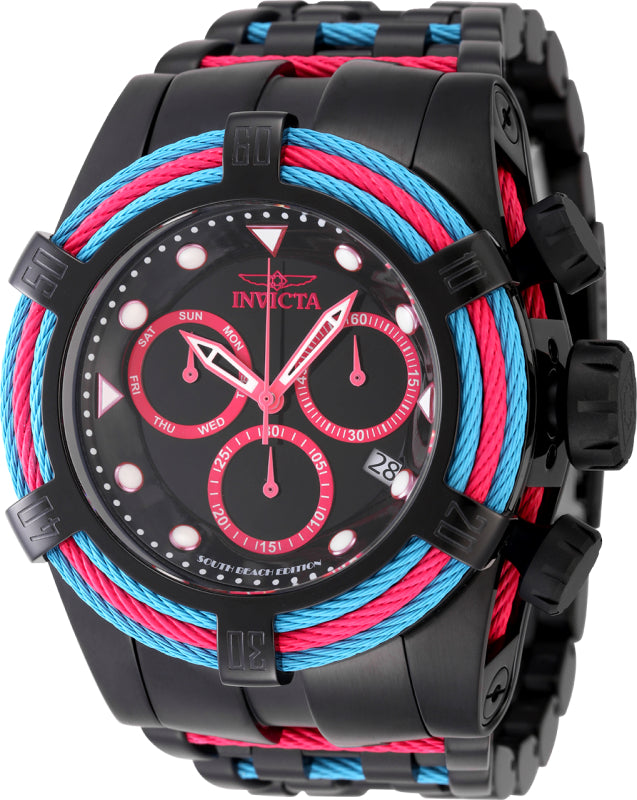 Invicta Men's 53mm Bolt Quartz Chronograph Bracelet Watch