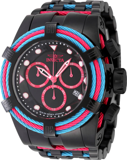 Invicta Men's 53mm Bolt Quartz Chronograph Bracelet Watch