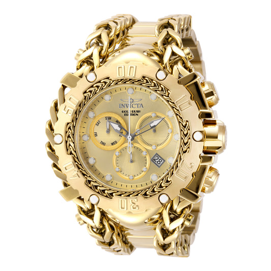 Invicta Men's 58mm Gladiator Quartz Swiss Parts Mixed Chain Bracelet Watch
