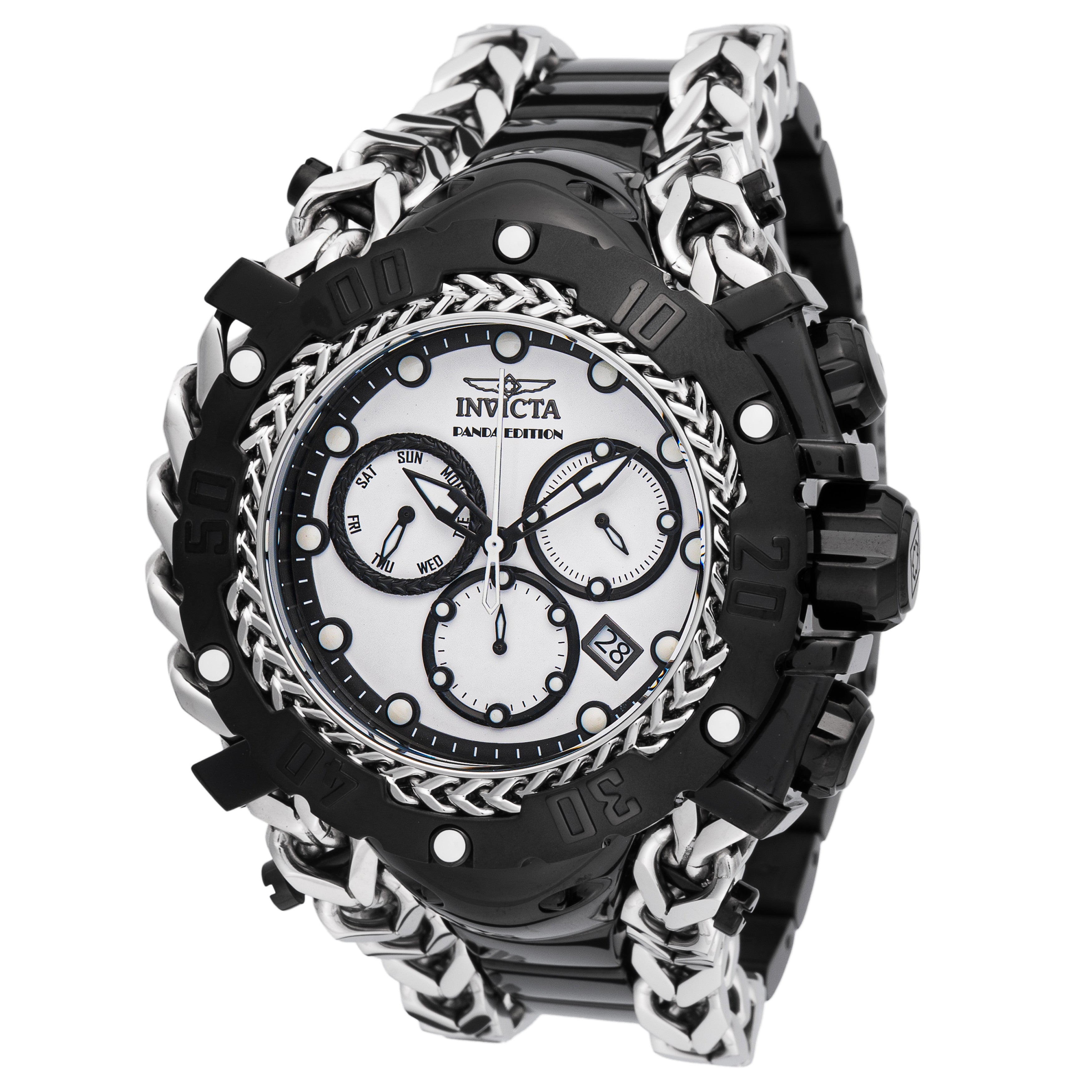 Invicta Men's 58mm Gladiator Quartz Swiss Parts Mixed Chain
