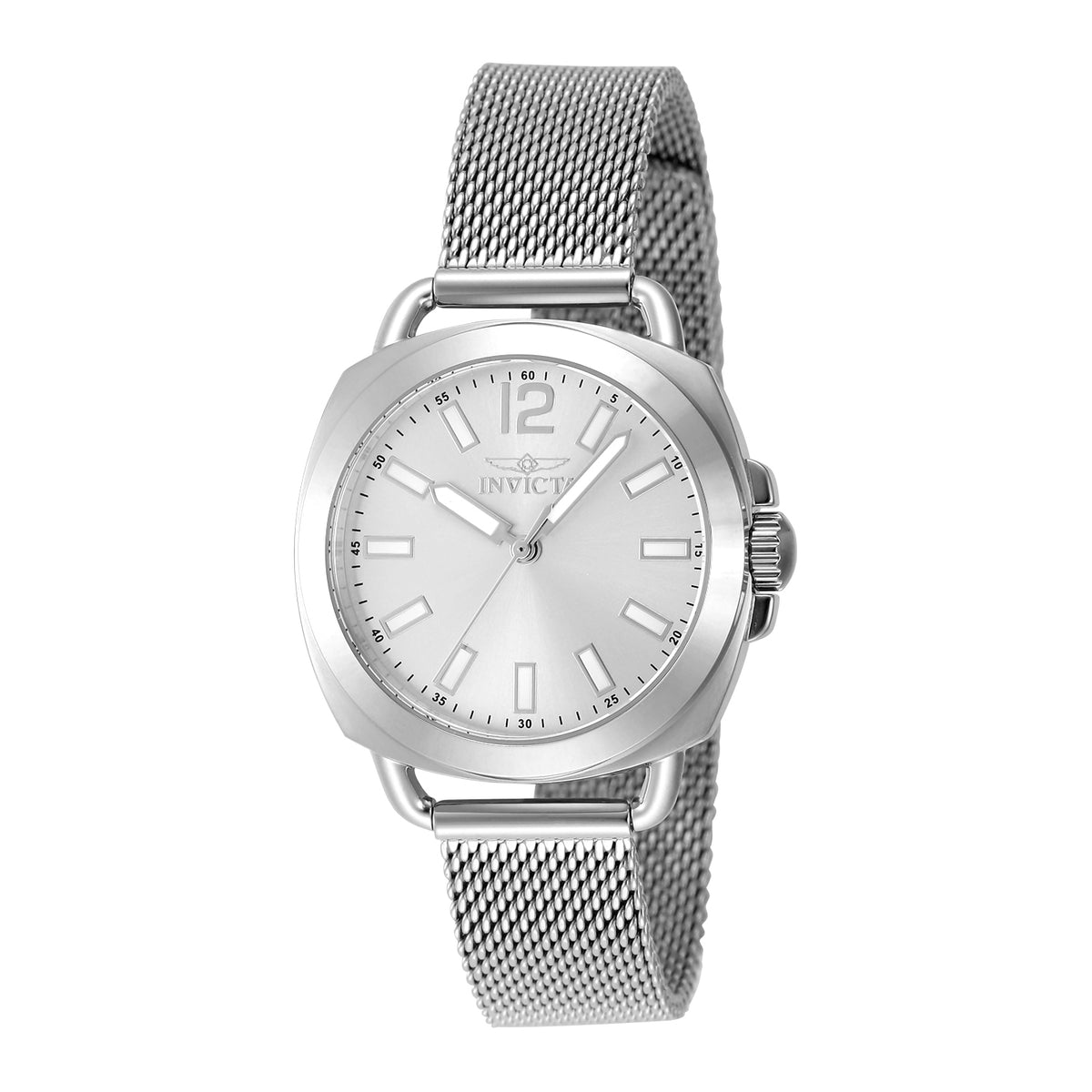 Invicta Women's 32mm Wildflower Quartz Rounded Square Mesh Bracelet Watch