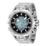 Invicta Men's 54mm Ocean Warrior Quartz Chronograph Black & Blue Ombre Dial Bracelet Watch