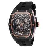 Invicta Men's 44mm S1 Rally Automatic Skeletonized Dial Silicone Strap Watch