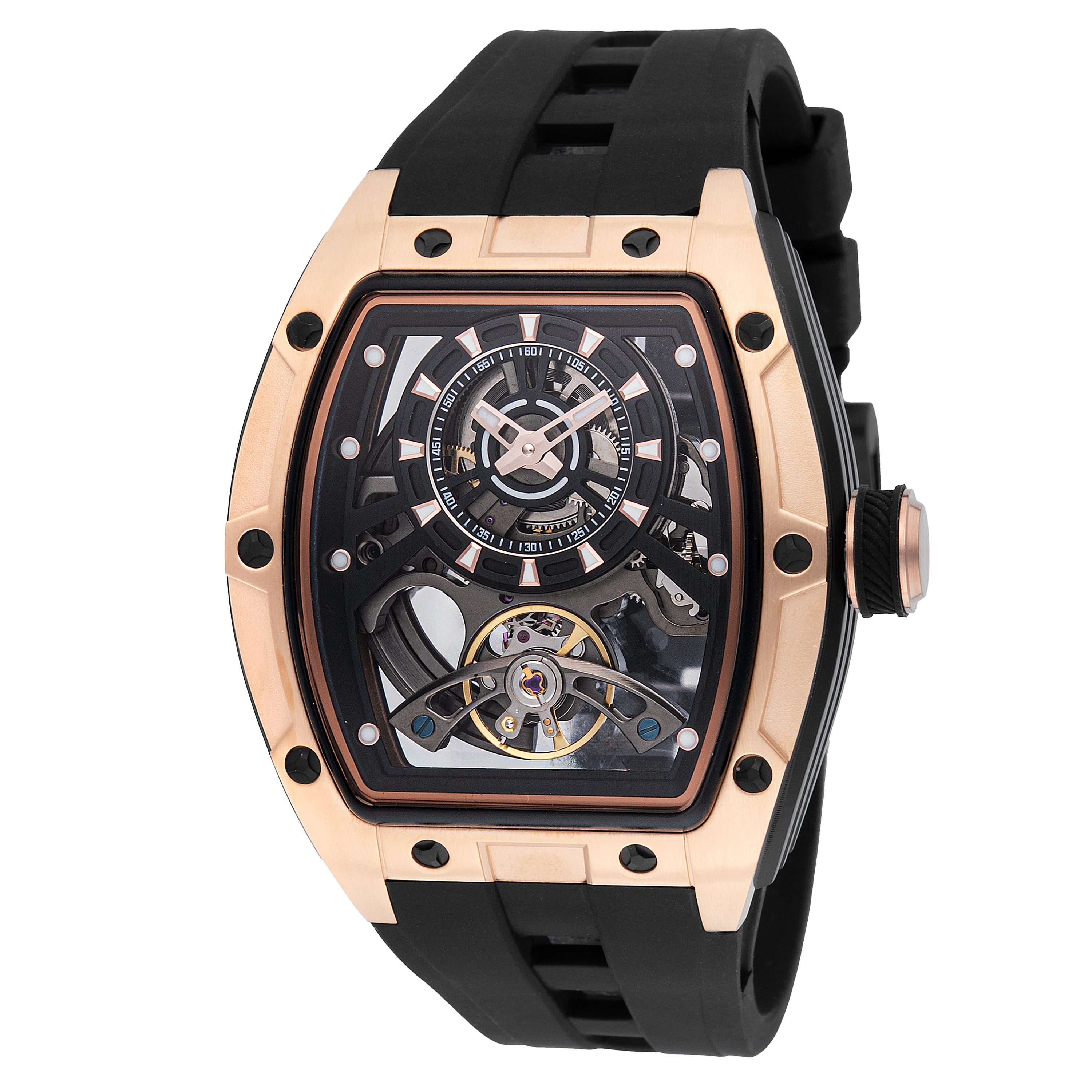 1sa1i2to2様 Invicta Men's 44mm S1 Rally Automatic Skeletonized Dial Tonneau