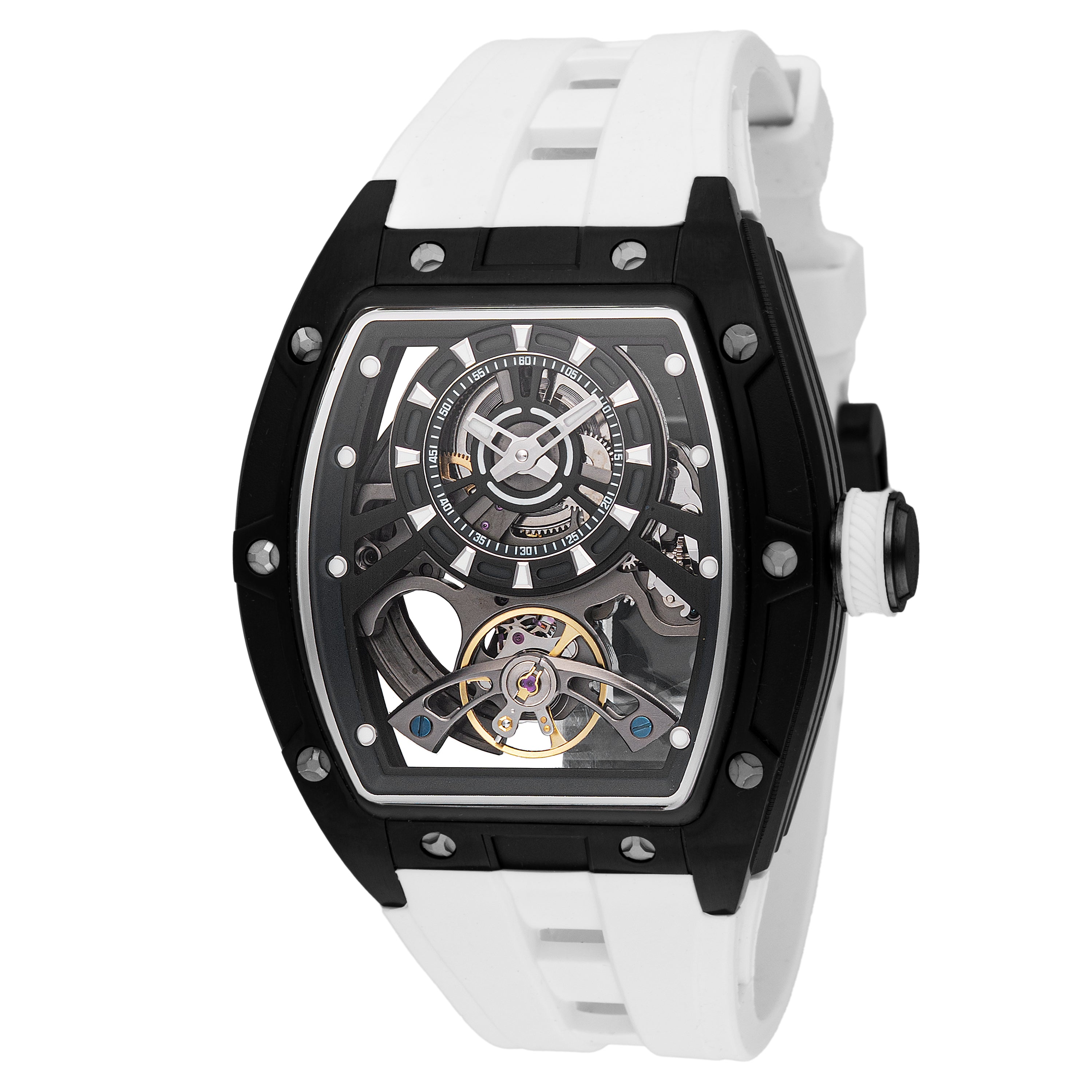 Invicta Men's 44mm S1 Rally Automatic Skeletonized Dial Tonneau