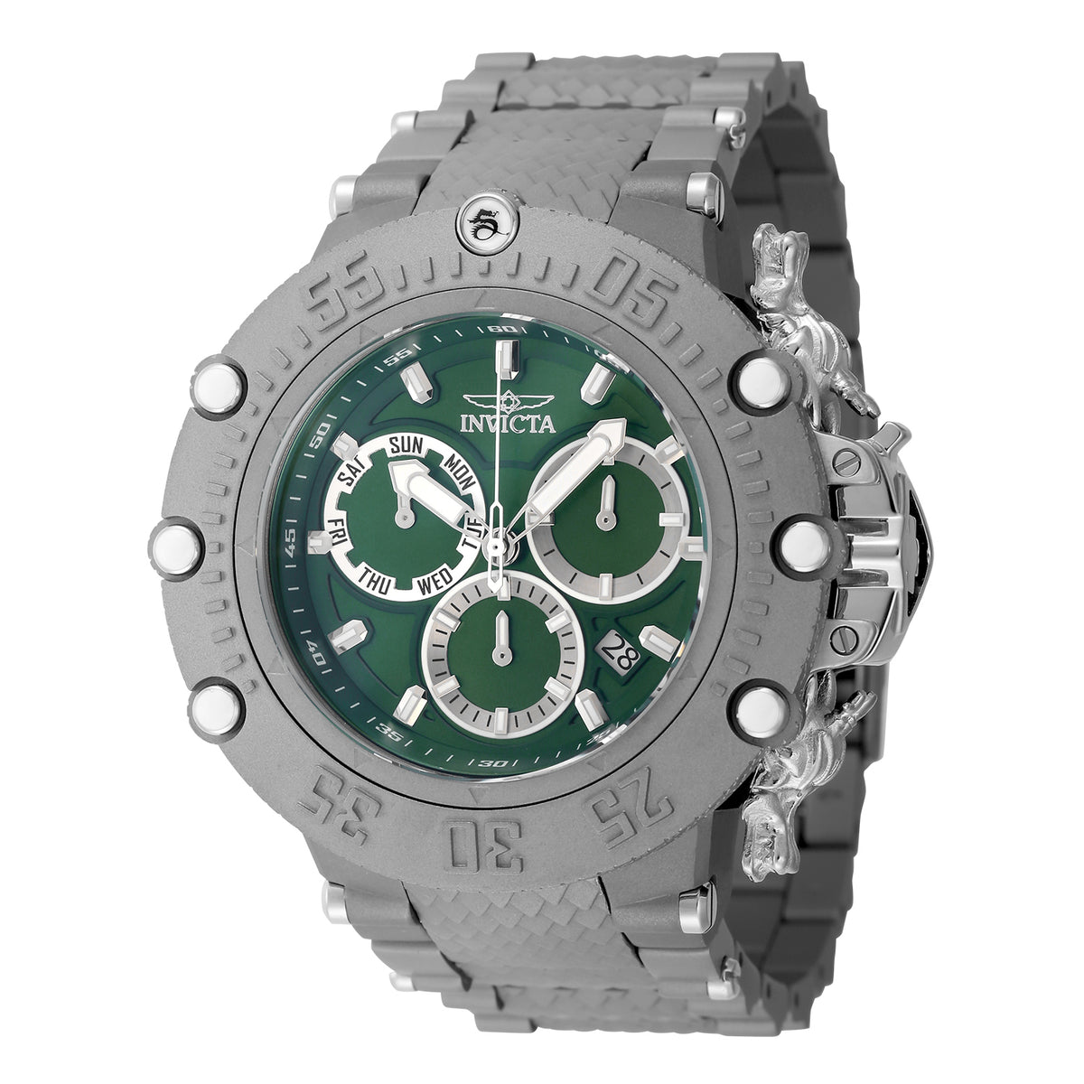 Invicta Men's 52mm Subaqua Quartz Multifunction Titanium Bracelet Watch