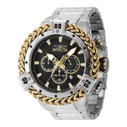 Invicta Men's 54mm Bolt Quartz Chronograph Chain Link Bezel Bracelet Watch