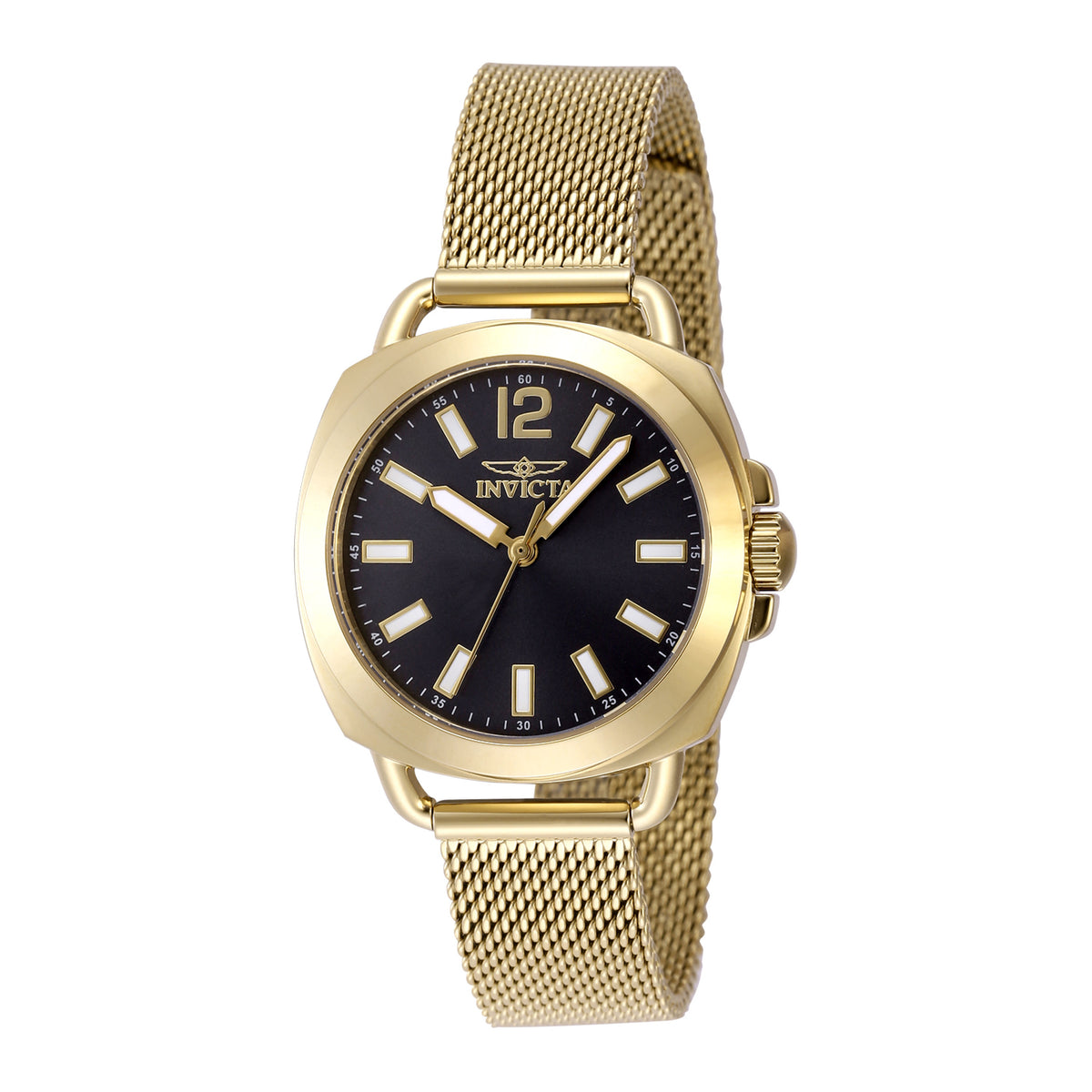 Invicta Women's 32mm Wildflower Quartz Square Mesh Bracelet Watch