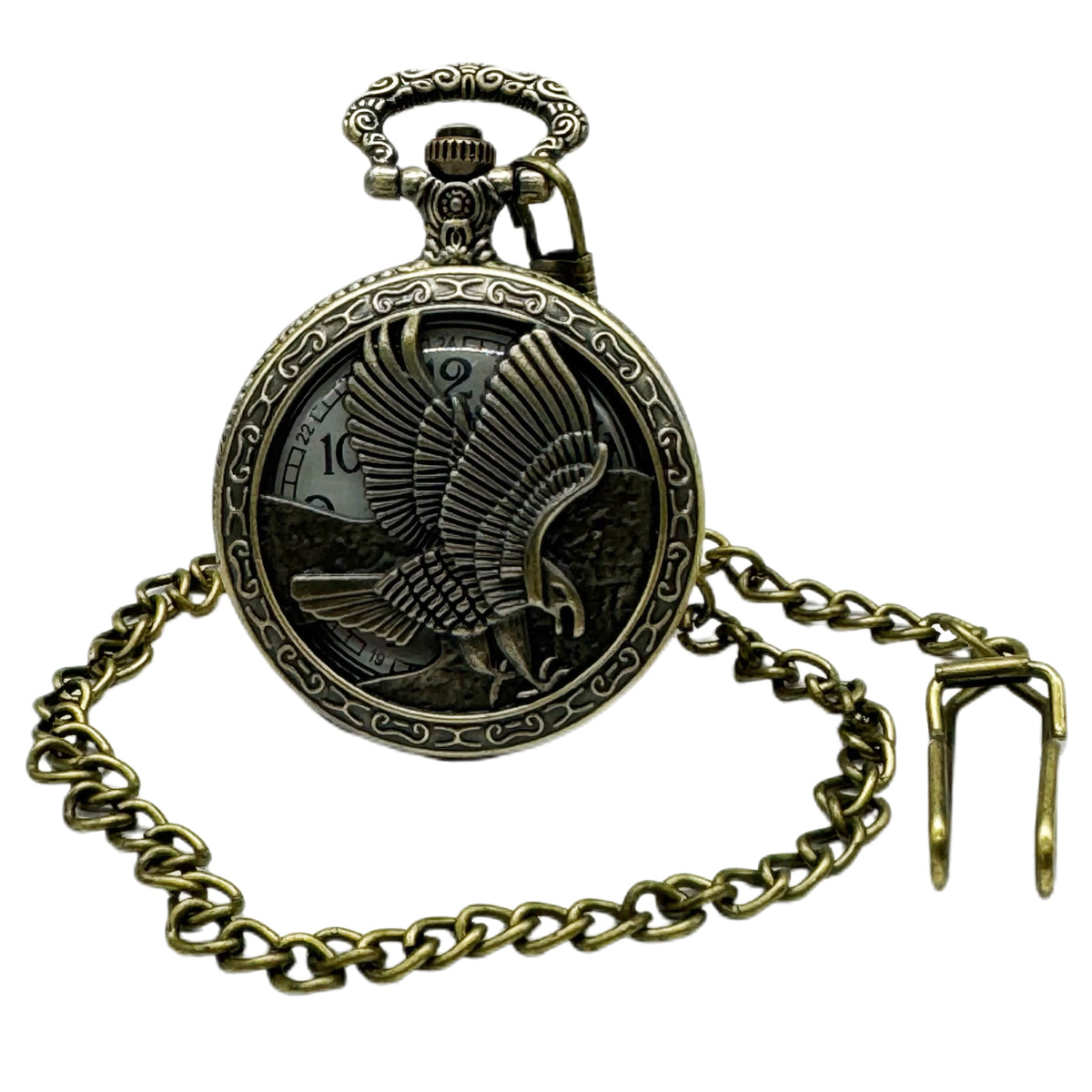 Invicta Men's 47mm Vintage Quartz Coppertone Pocket Watch