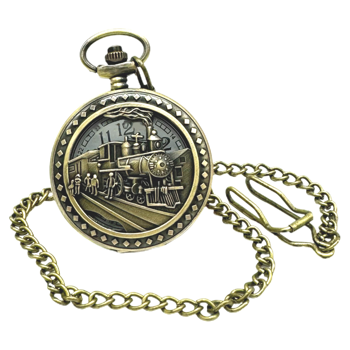 Invicta Men's 47mm Vintage Quartz Coppertone Pocket Watch