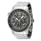 Invicta Men's 49mm Aviator Quartz Chronograph Jubilee Bracelet Watch