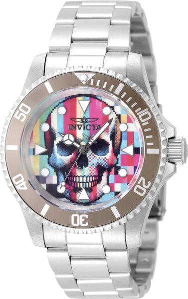 wata Invicta Men's 40mm Pop Art Quartz Colorful Bracelet Watch – ShopHQ