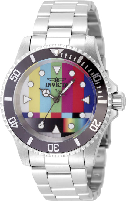 Invicta Men's 40mm Pop Art Quartz Colorful Bracelet Watch