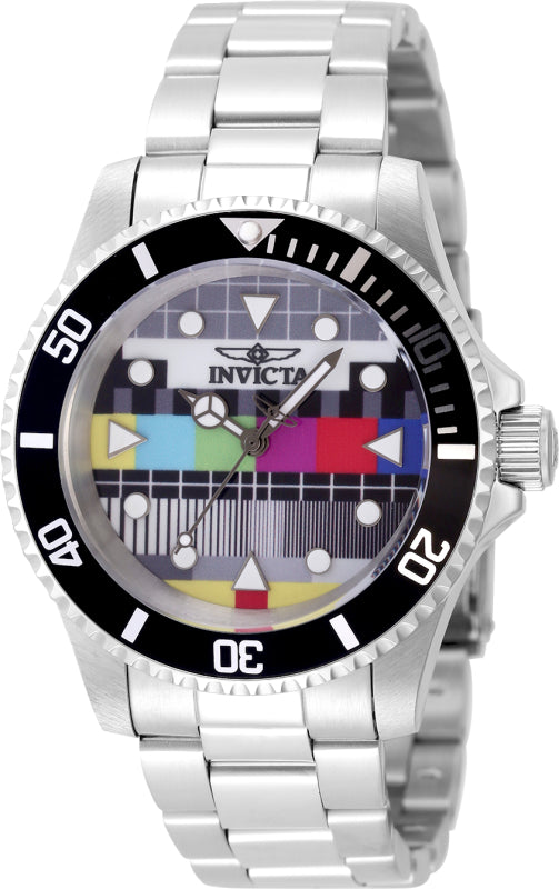 Invicta Men's 40mm Pop Art Quartz Colorful Bracelet Watch