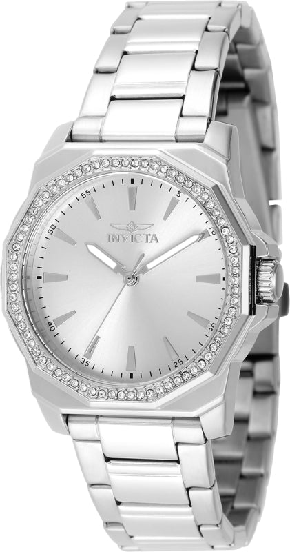 Invicta Women's 34mm Speedway Quartz Octagon Case Bracelet Watch