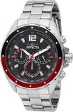 Invicta Men's 44mm Speedway Quartz Chronograph Two-Tone Bezel Bracelet Watch
