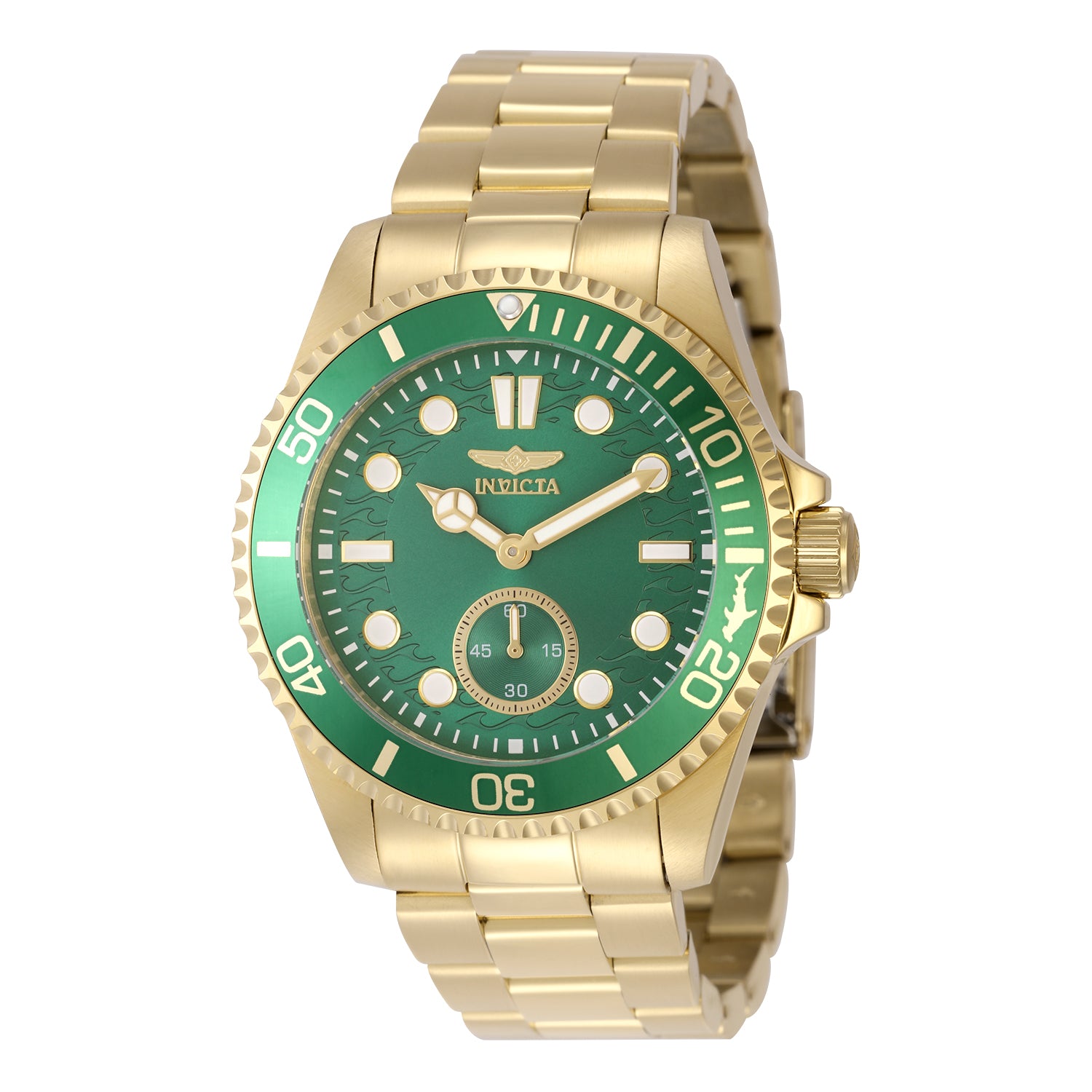 Invicta Men's 43mm Pro Diver Quartz 60 Second Subdial Coin Edge