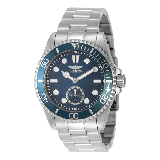 Invicta Men's 43mm Pro Diver Quartz 60-Second Blue Dial Bracelet Watch