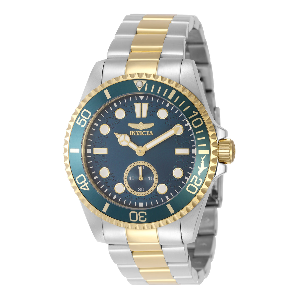Invicta Men's 43mm Pro Diver Quartz 60-Second Blue Dial Bracelet Watch