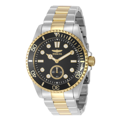 Invicta Men's 43mm Pro Diver Quartz 60 Second Subdial Coin Edge Bracelet Watch