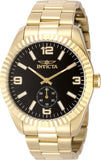 Invicta Men's 43mm Specialty Quartz Multifunction Goldtone Bracelet Watch