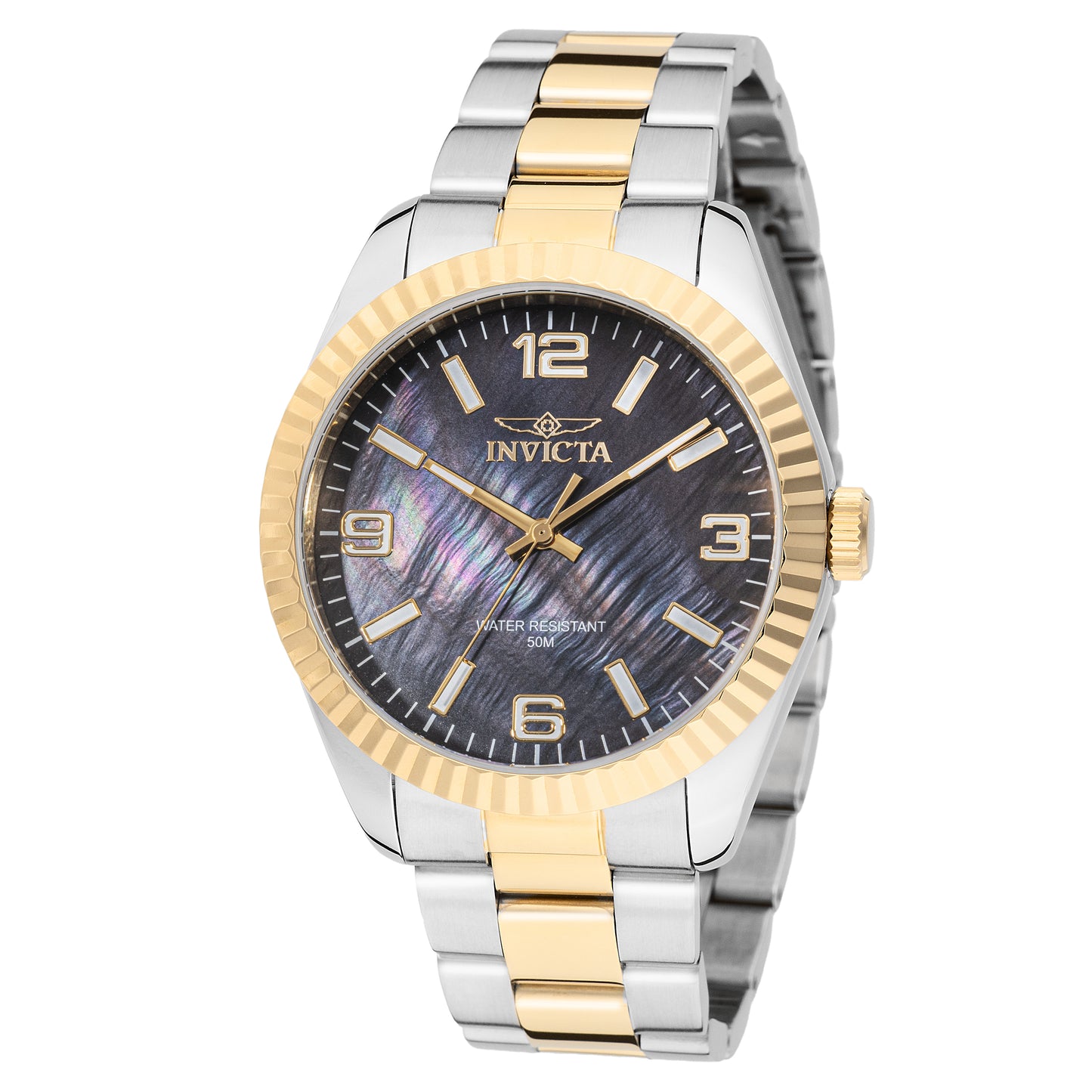 Invicta Men's 43mm Specialty Quartz Mother-of-Pearl Dial Bracelet Watch