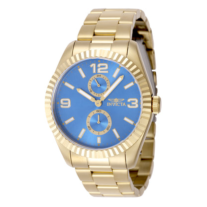 Invicta Men's 43mm Specialty Quartz Fluted Bezel Bracelet Watch
