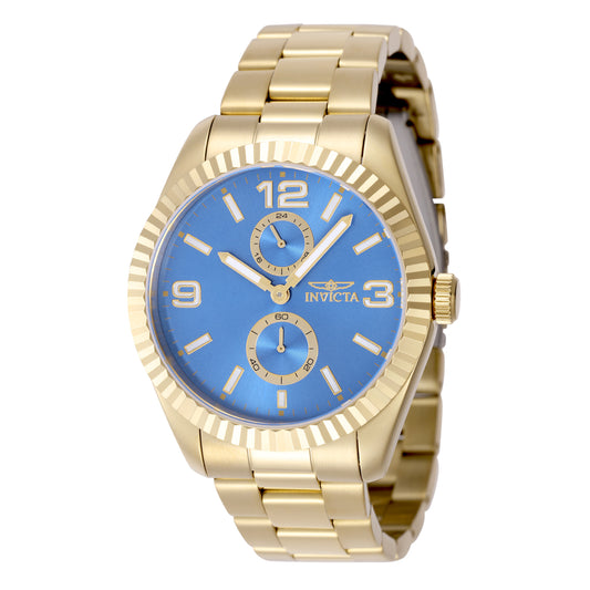 Invicta Men's 43mm Specialty Quartz Fluted Bezel Bracelet Watch