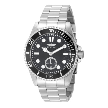 Invicta Men's 43mm Pro Diver Quartz 60 Second Subdial Coin Edge Bracelet Watch