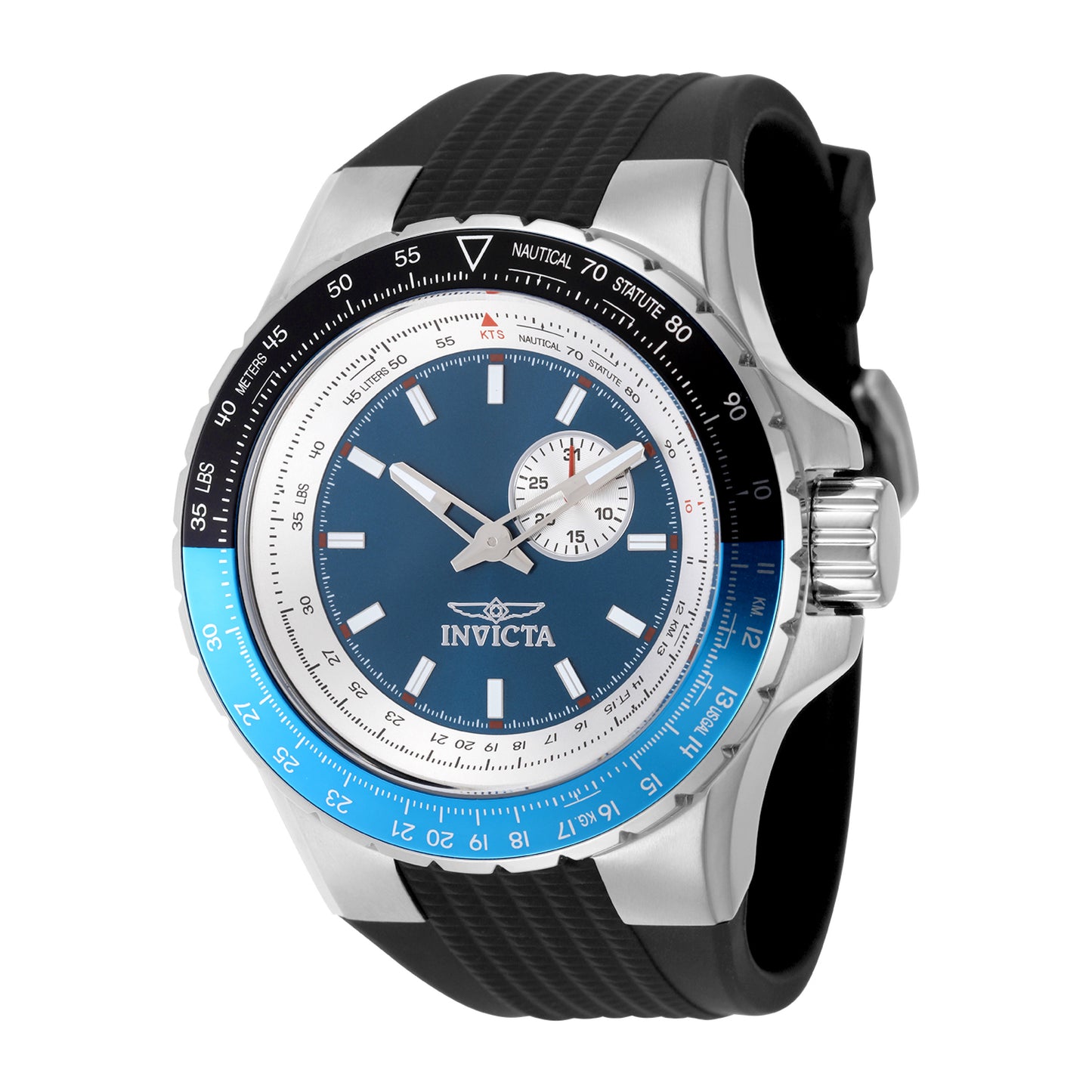 Invicta Men's 50mm Aviator Quartz Strap Watch