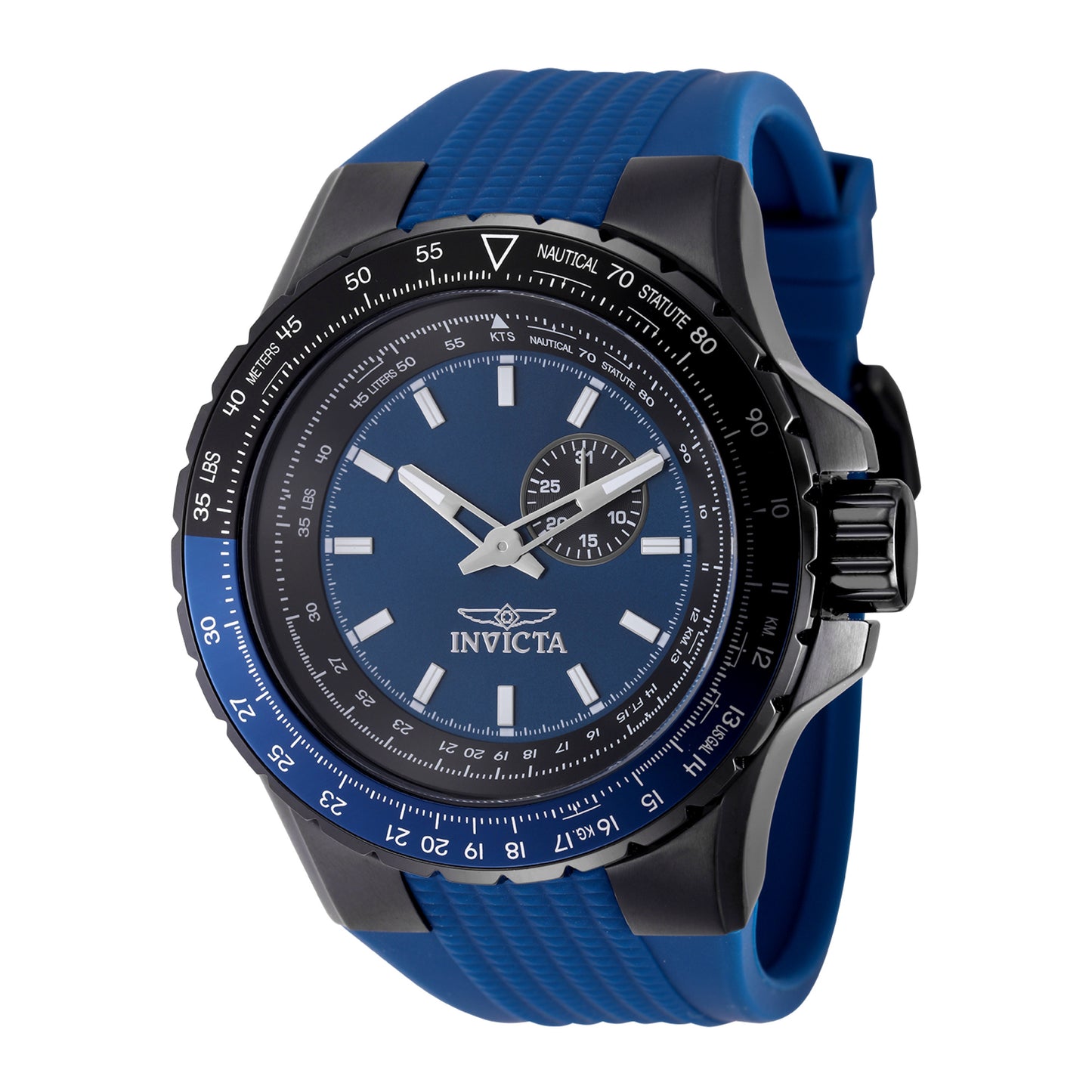 Invicta Men's 50mm Aviator Quartz Strap Watch