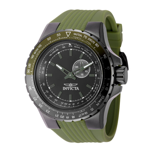 Invicta Men's 50mm Aviator Quartz Strap Watch