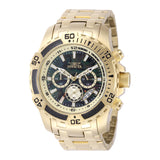 Invicta Men's 51mm Pro Diver Scuba Quartz Black Abalone Bracelet Watch