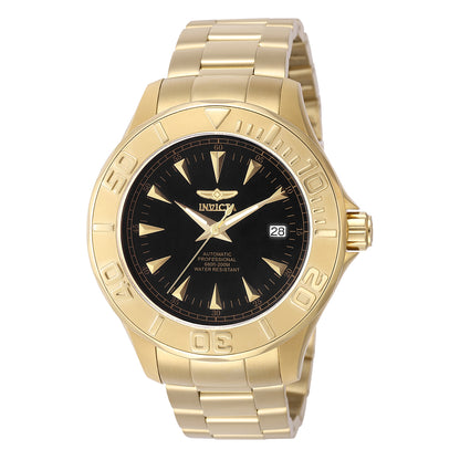 Invicta Men's 47mm Signature Automatic Date Goldtone Bracelet Watch