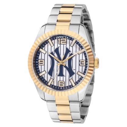 Invicta Men's 43mm Specialty Quartz New York Edition Fluted Bezel Bracelet Watch