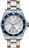 Invicta Men's 40mm Pro Diver Quartz Date International Maritime Signal Flags Bracelet Watch