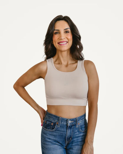Halftee® Women's Classic Tank Layering Bralette